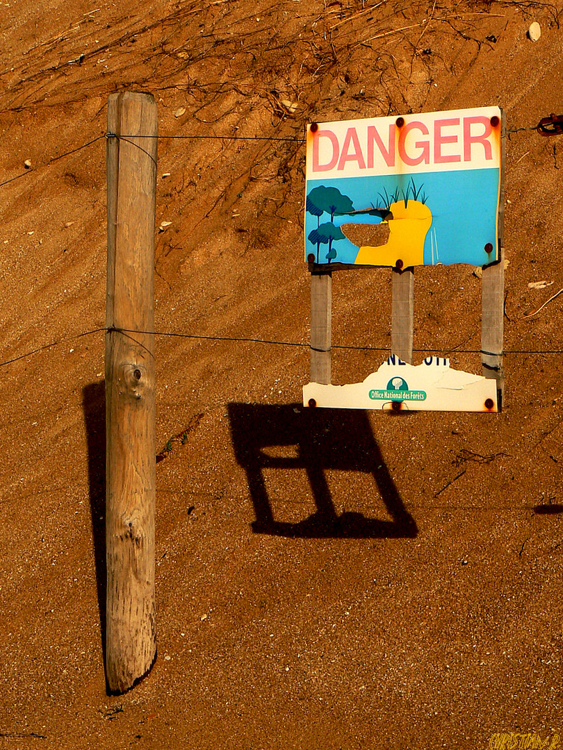 A l'ombre du danger...