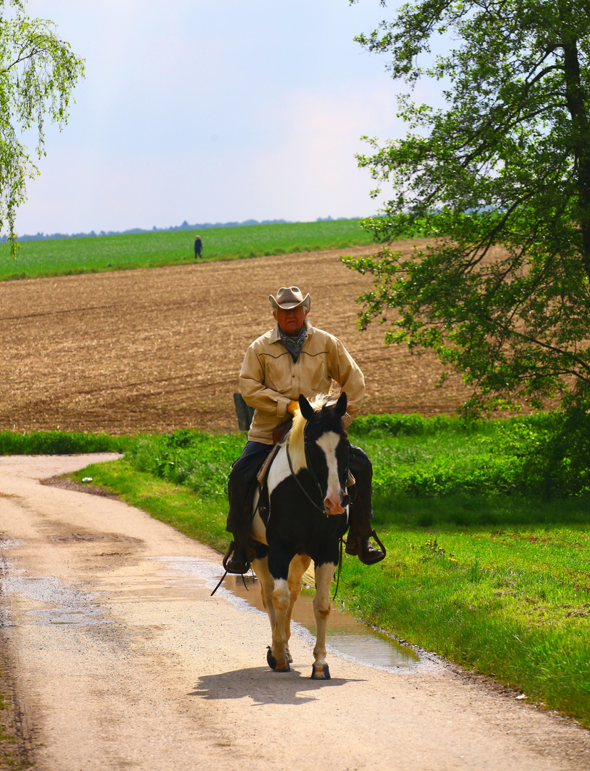 a lone rider am 1 mai