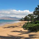 A lonely beach on Maui