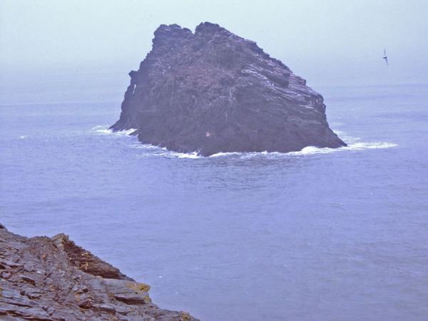 A lonely rock in the far ocean...