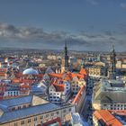 A look at Dresden from the top of the Frauenkirche