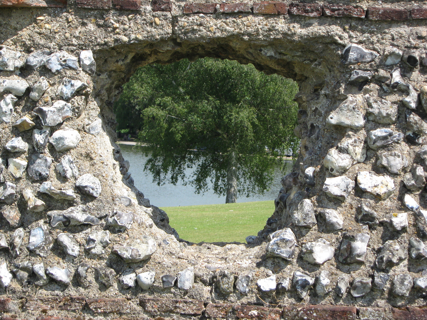 A look through the wall