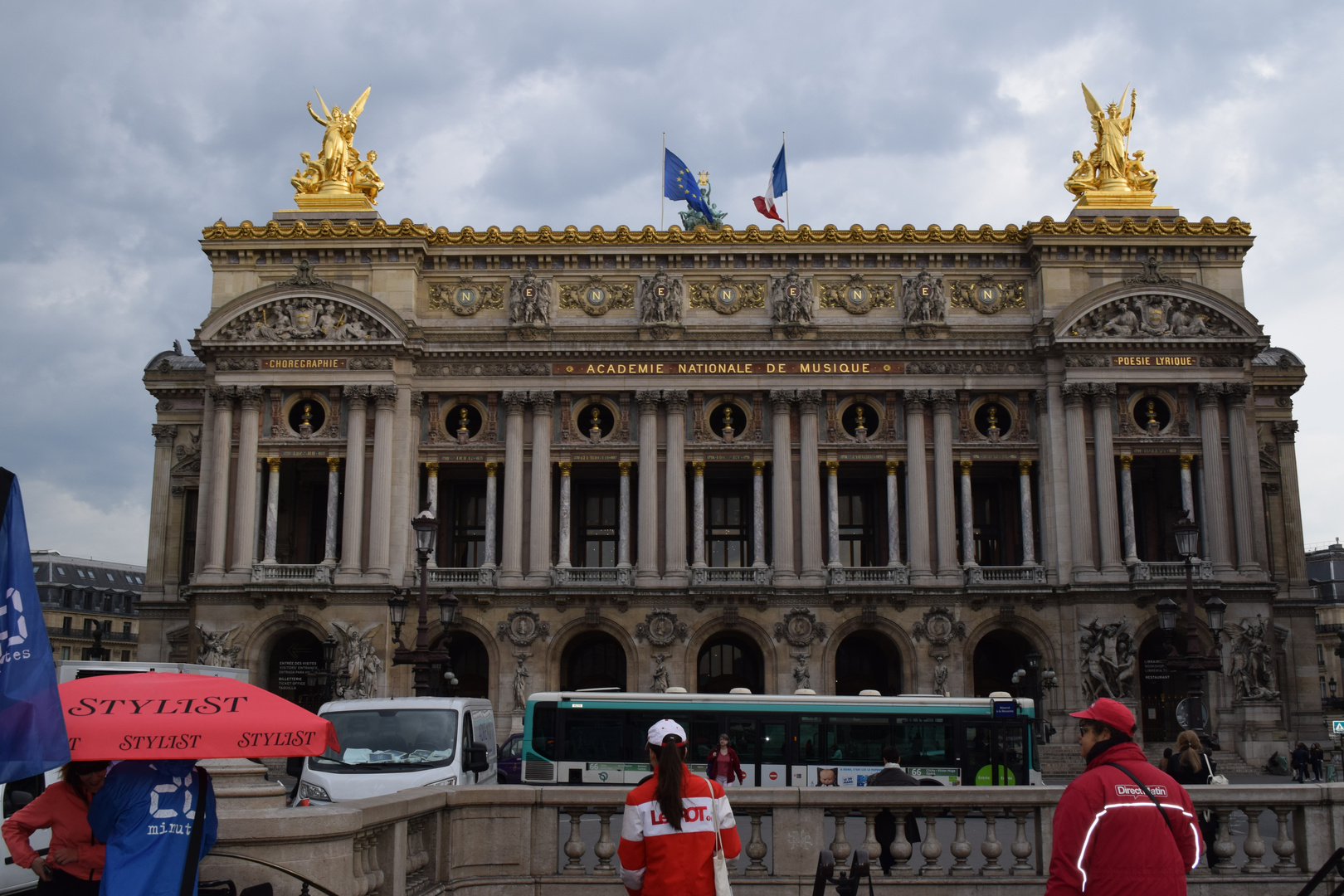 à l'opéra