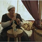 A lovely musician from the middle age