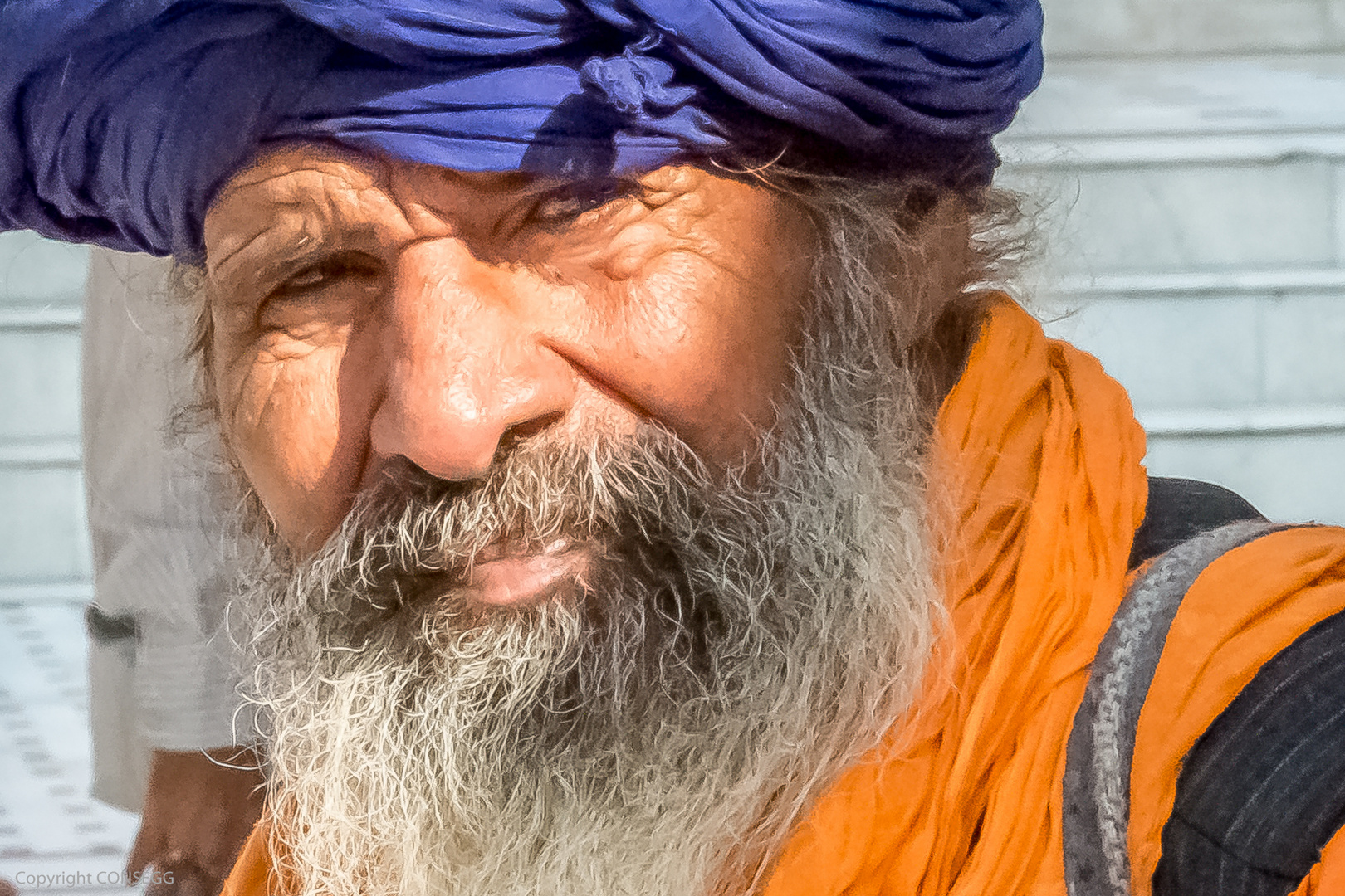 A Man in a Temple