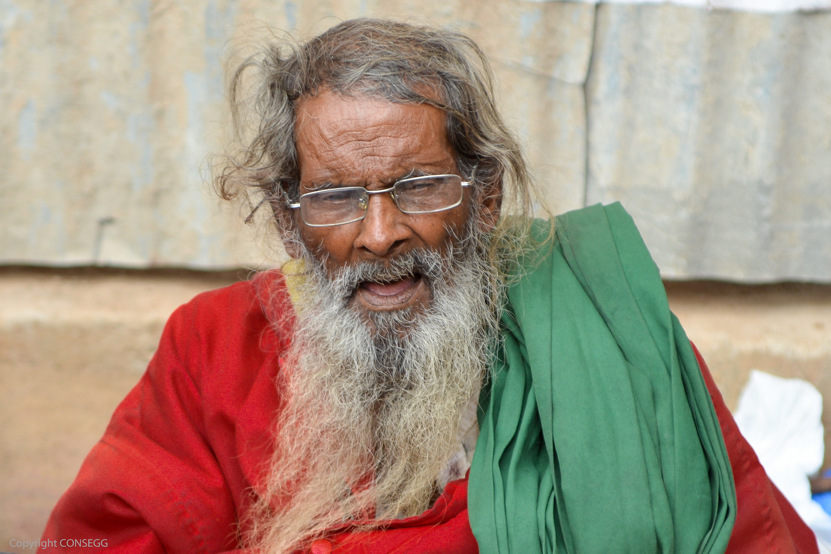 A man in Bangalore