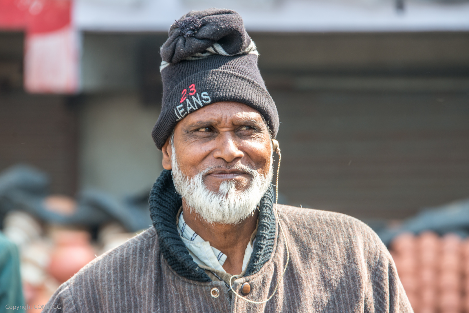 A man on the street