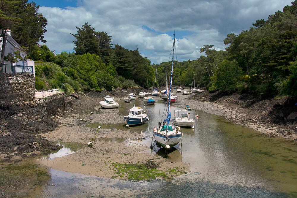 A marée basse