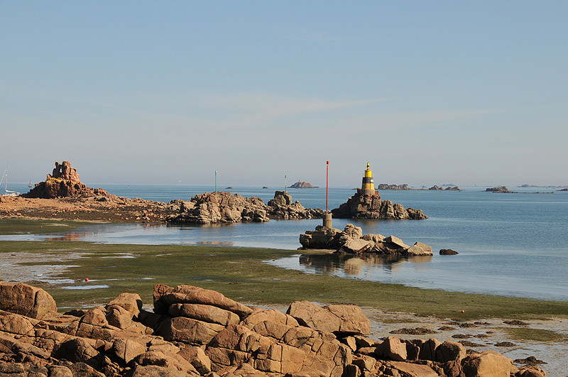 à marée basse