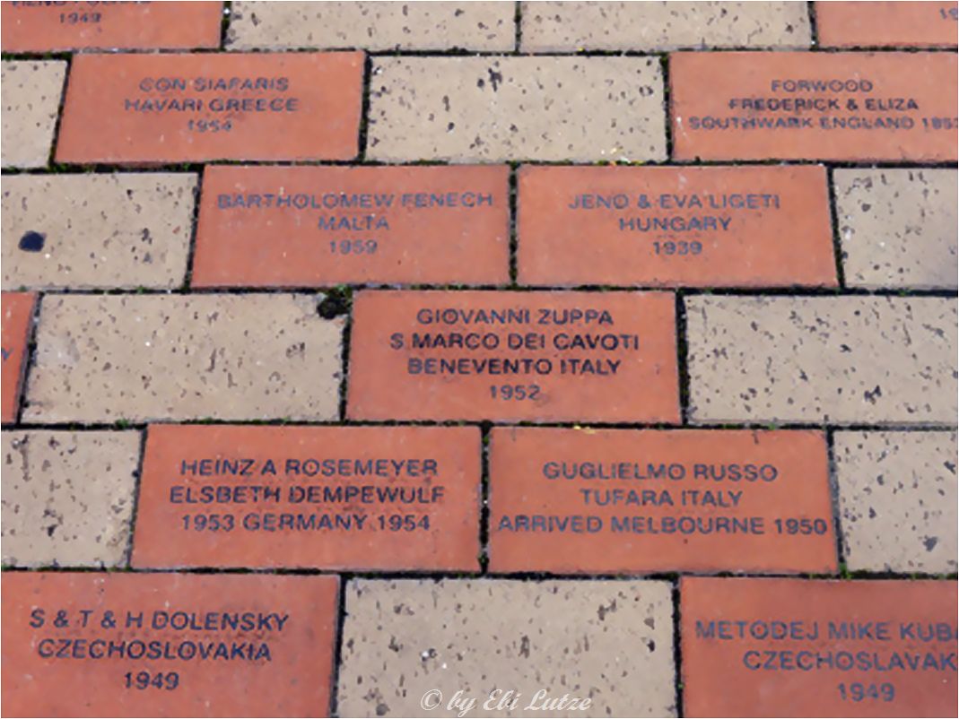 *  A migration story told on a brick *