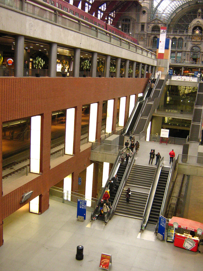 A mini- city in the middle of Antwerp