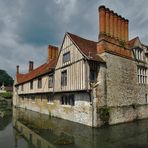 a moated medieval manor . . .