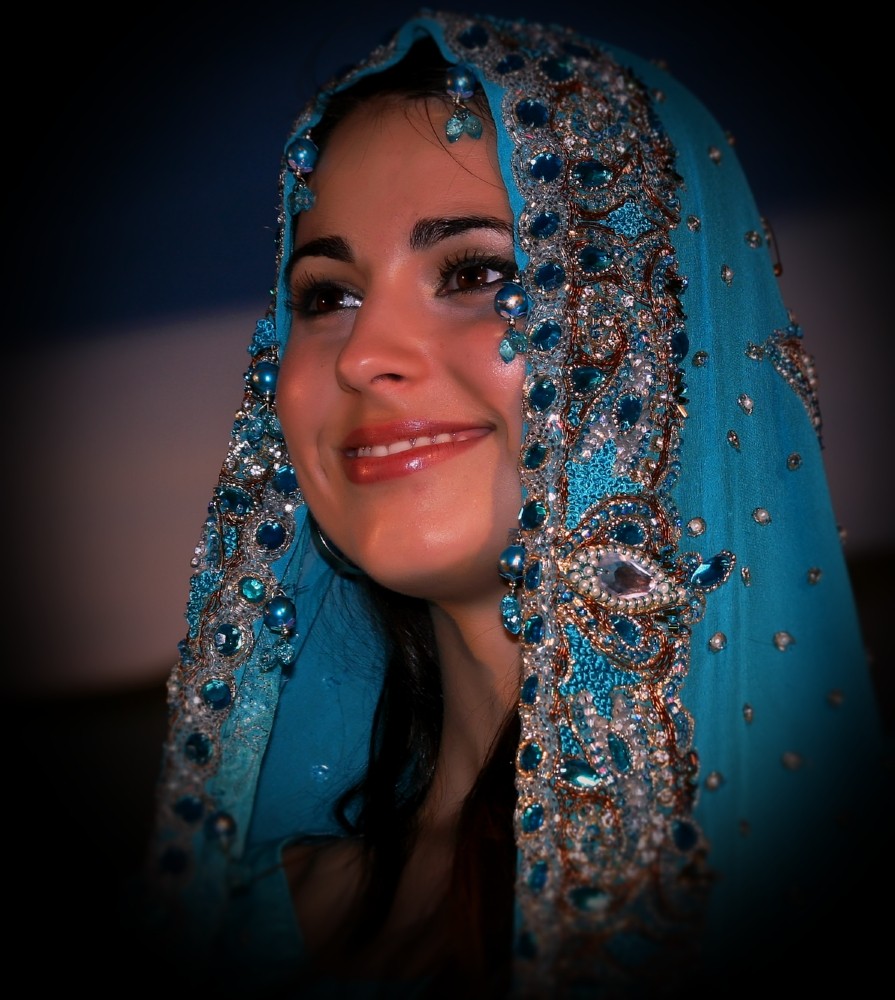 A Model From The Hindu Fashion Show # 3