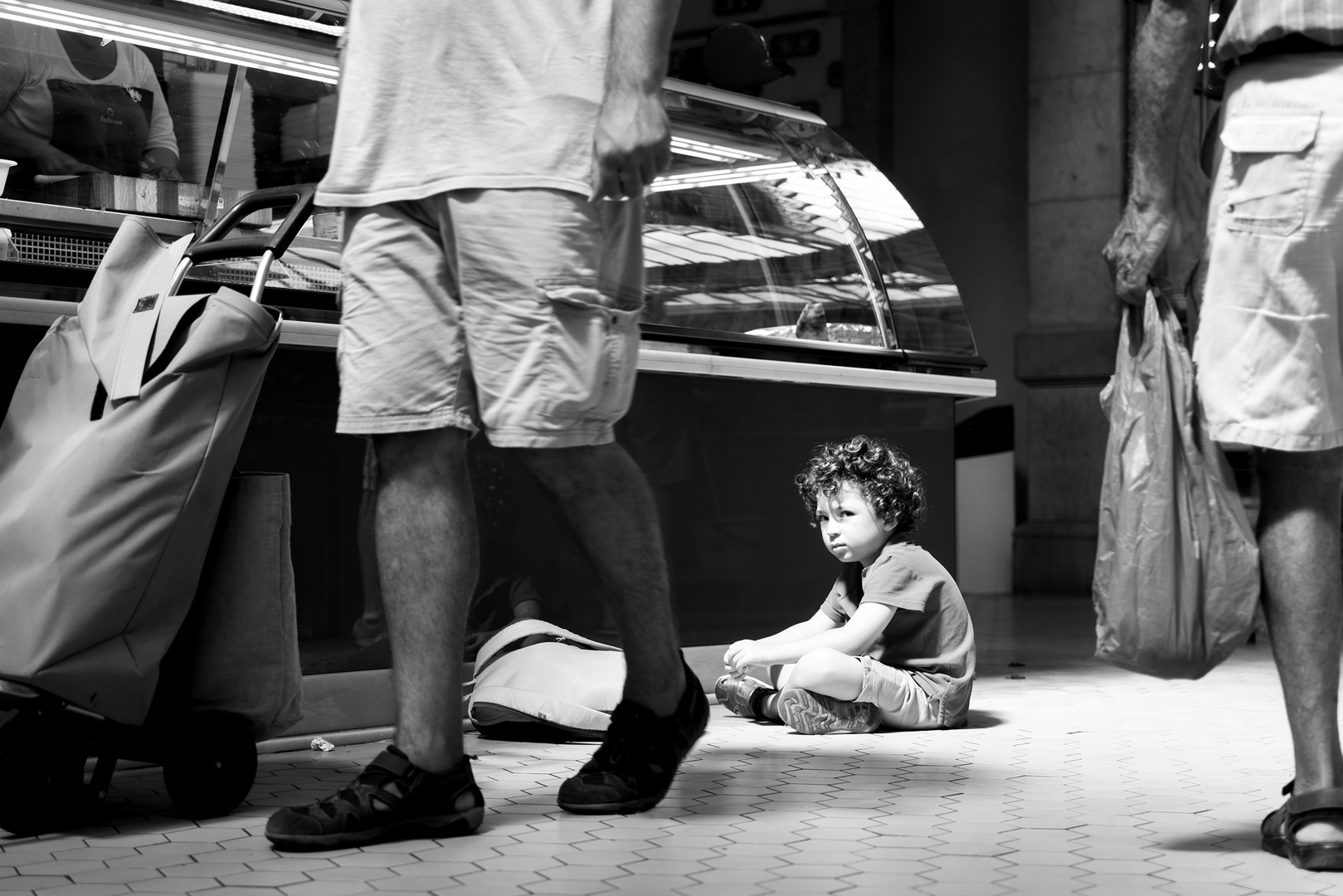 A moment at Mercado Central