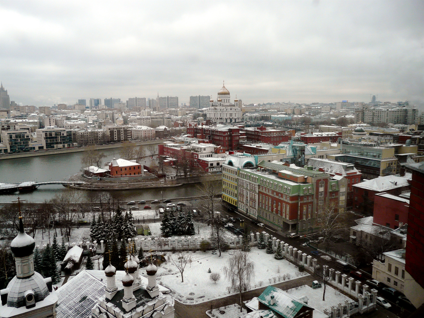 A Moscow View from A Hotel Window