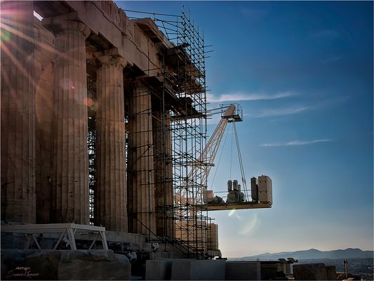 A never-ending Story ...Dauerbaustelle Akropolis | ...Perpetual construction site at the Acropolis