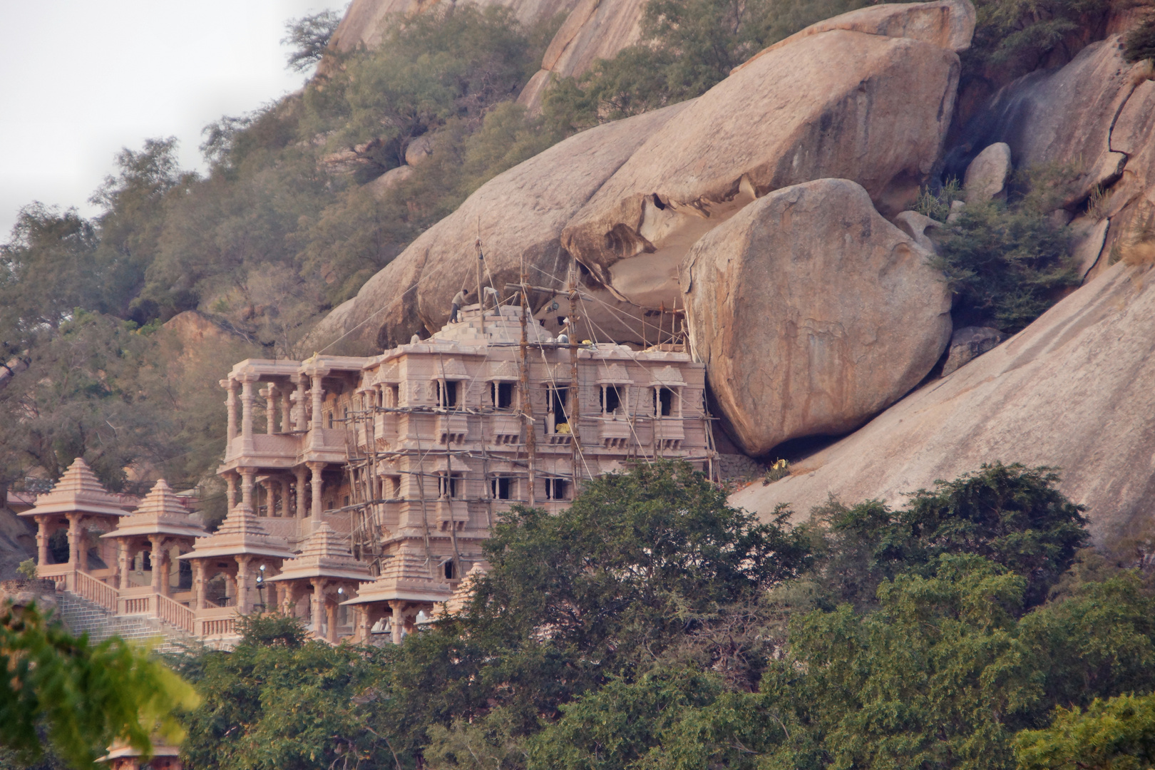 A new temple build Narlai , India