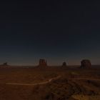 A night in Monument Valley