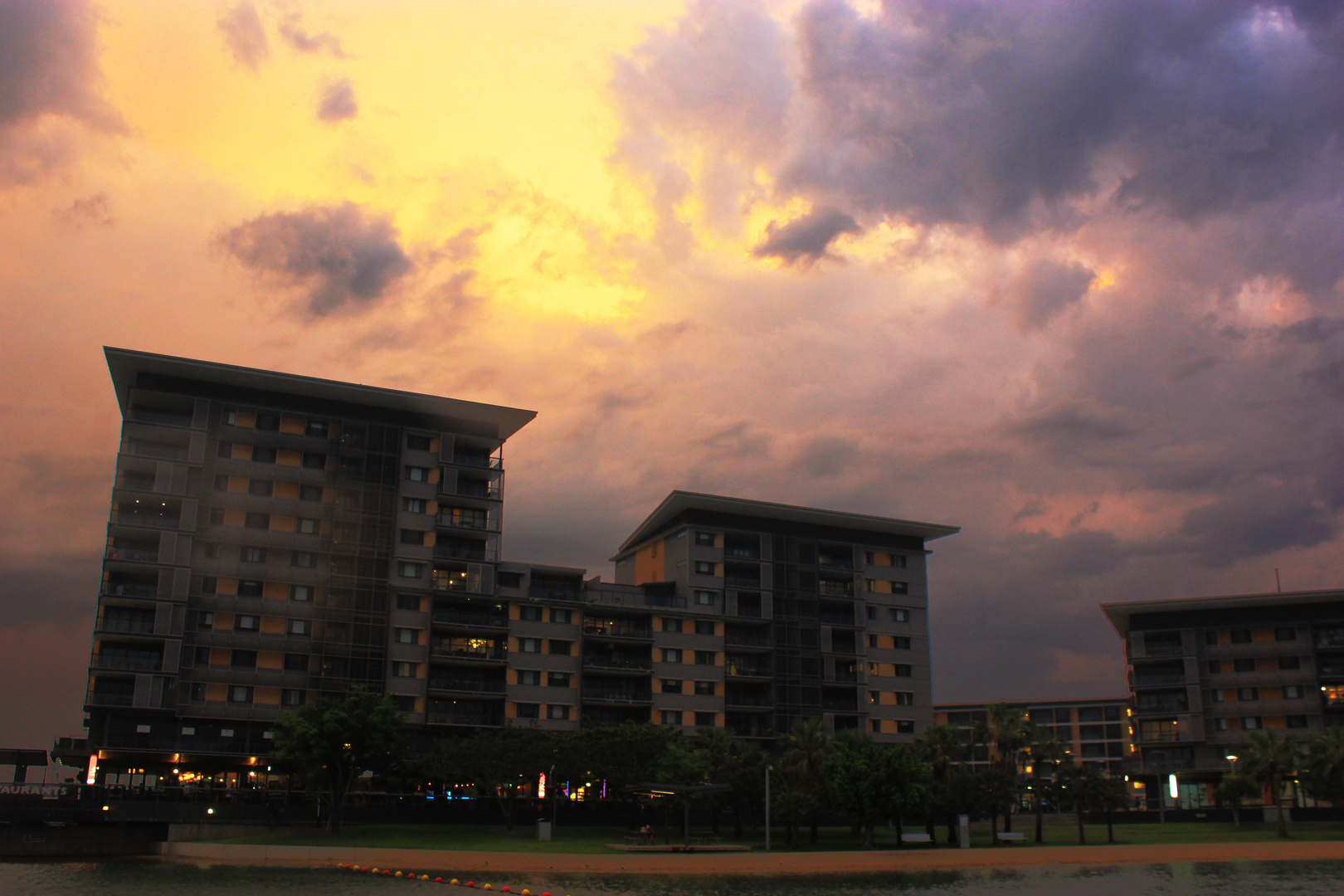 A november afternoon in Darwin after the storm I