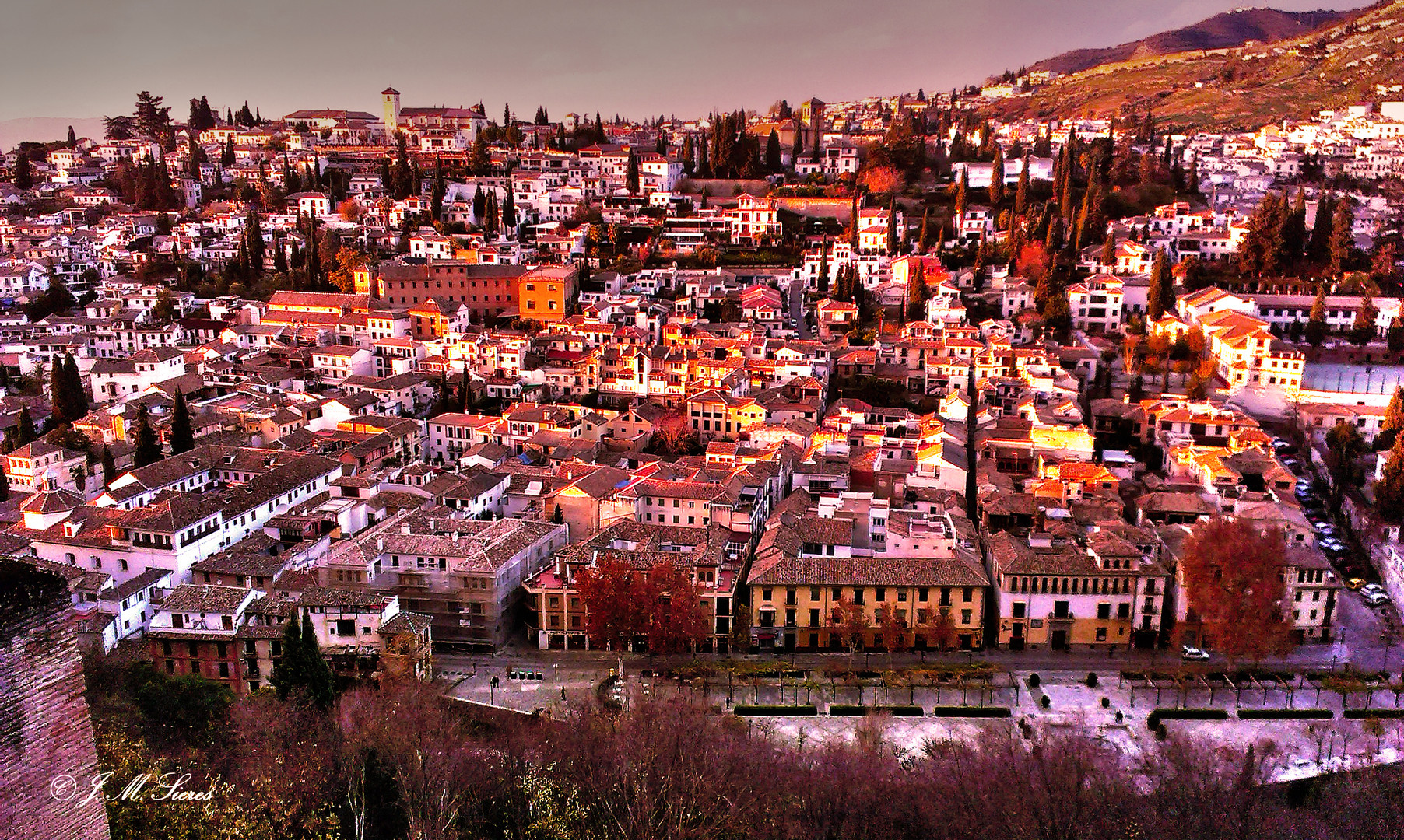 A ojos de La Alhambra ( Granada)