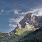 a panoramic rock in the mountains