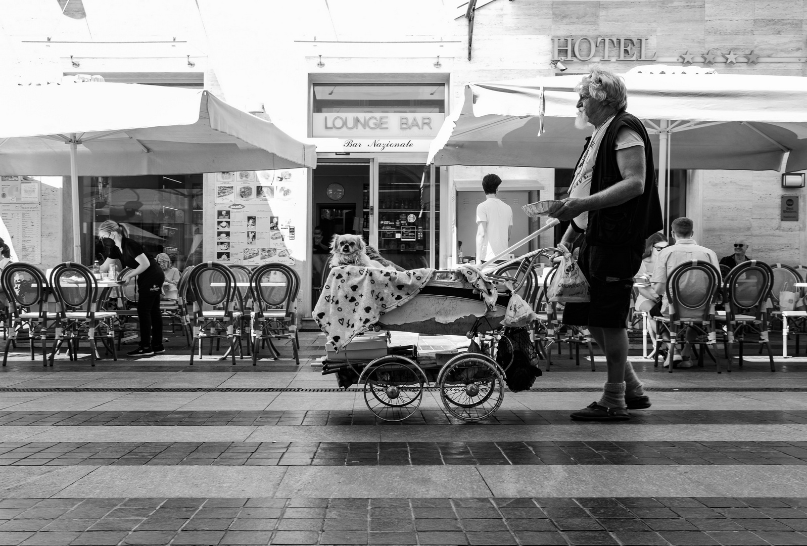 a passeggio con i bebè