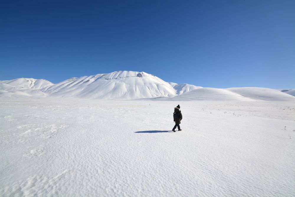 A passeggio per il Piano Grande