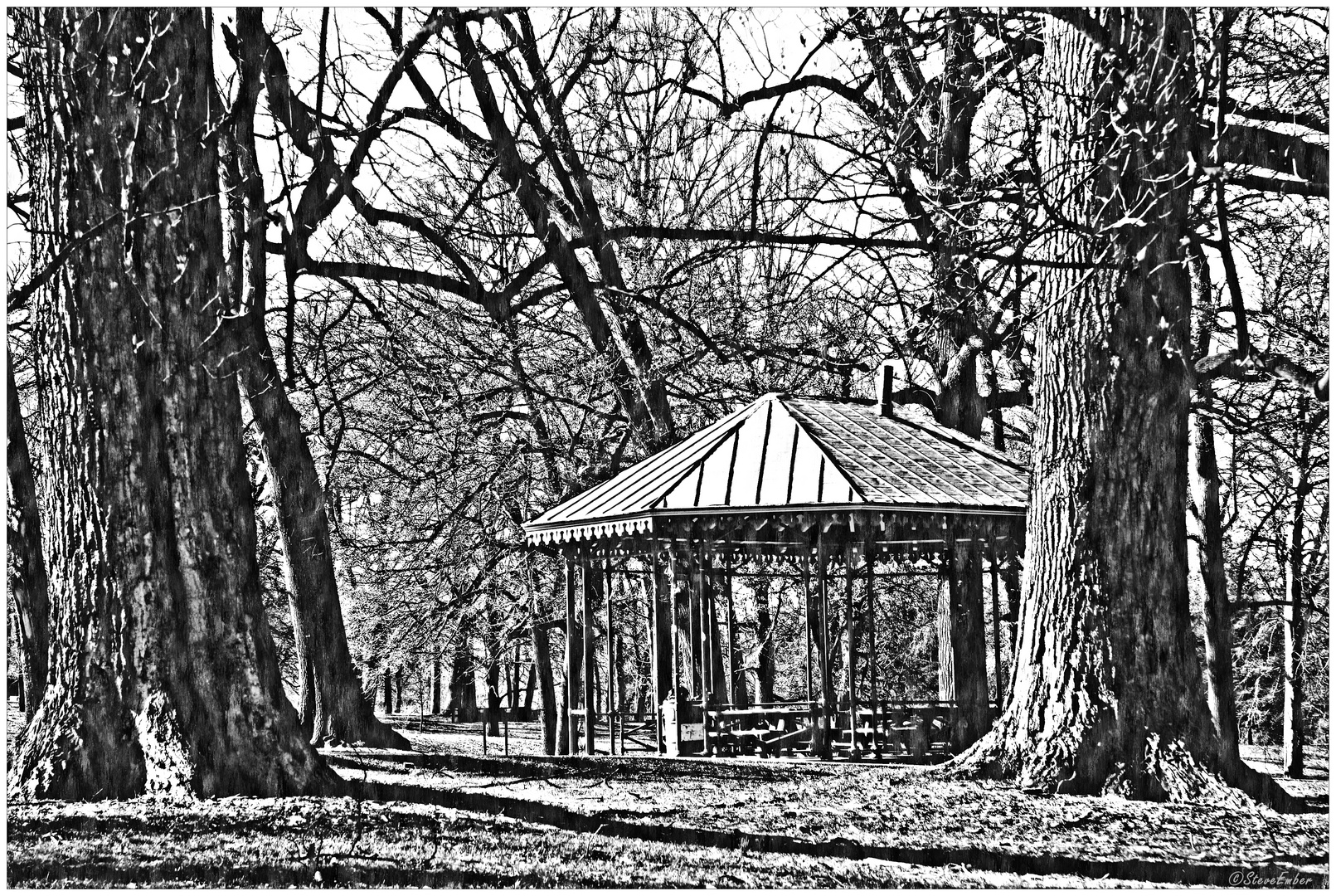 A Pavilion in the Park - Druid Hill Park Impression