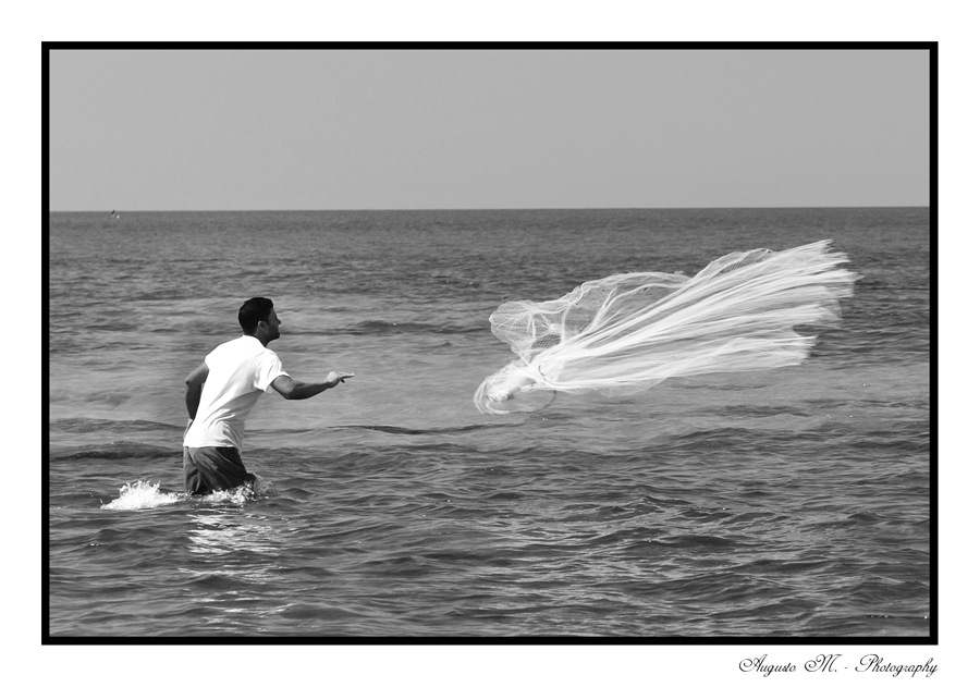 A pesca con il giacco