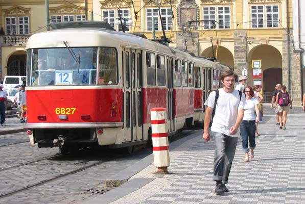 A Prague Tram