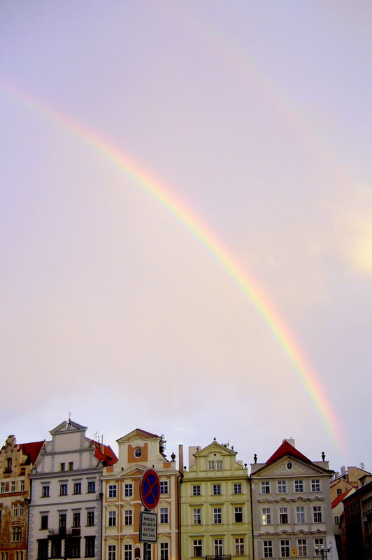 A Rainbow in Prague