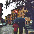 A raining day in the love town of Romeo and Juliet