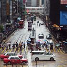 A rainy day in Hong Kong