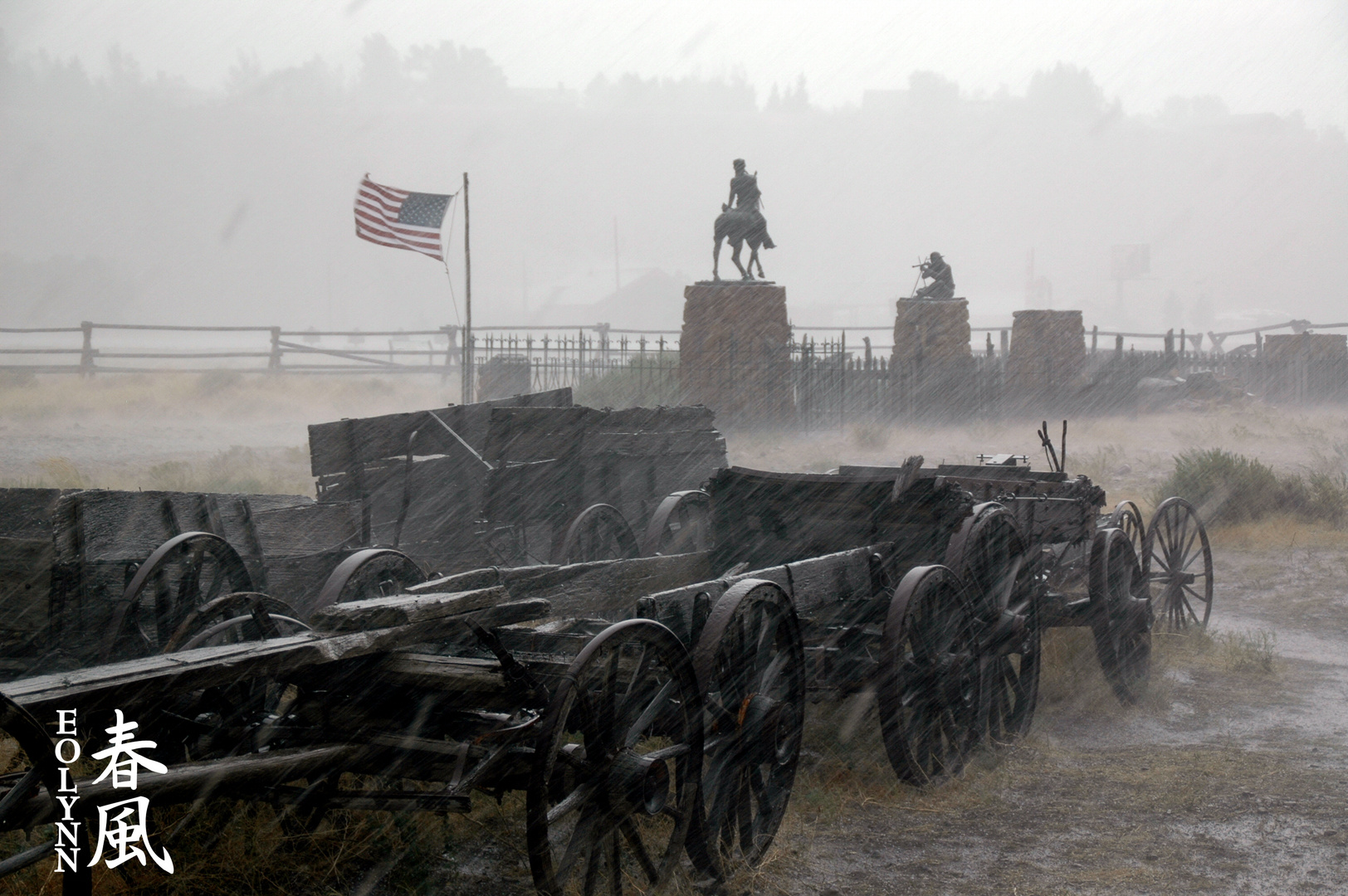 A rainy Day in the West