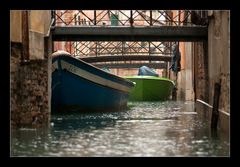 a rainy day in Venice