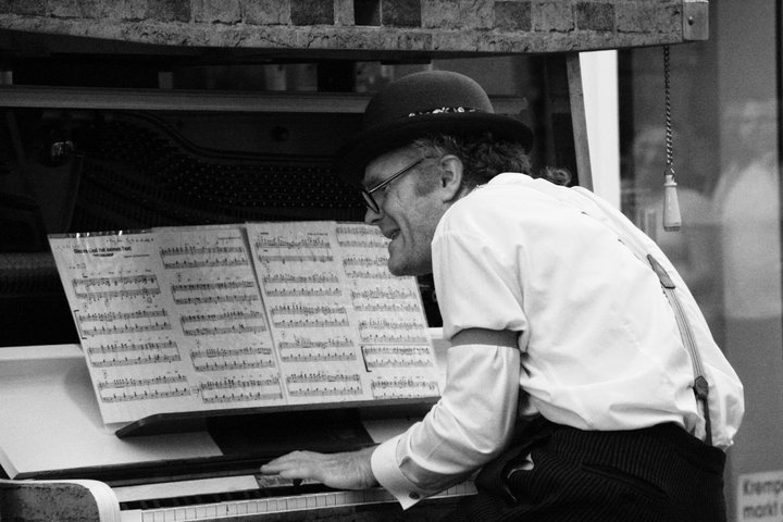 A Rather Happy Piano Player