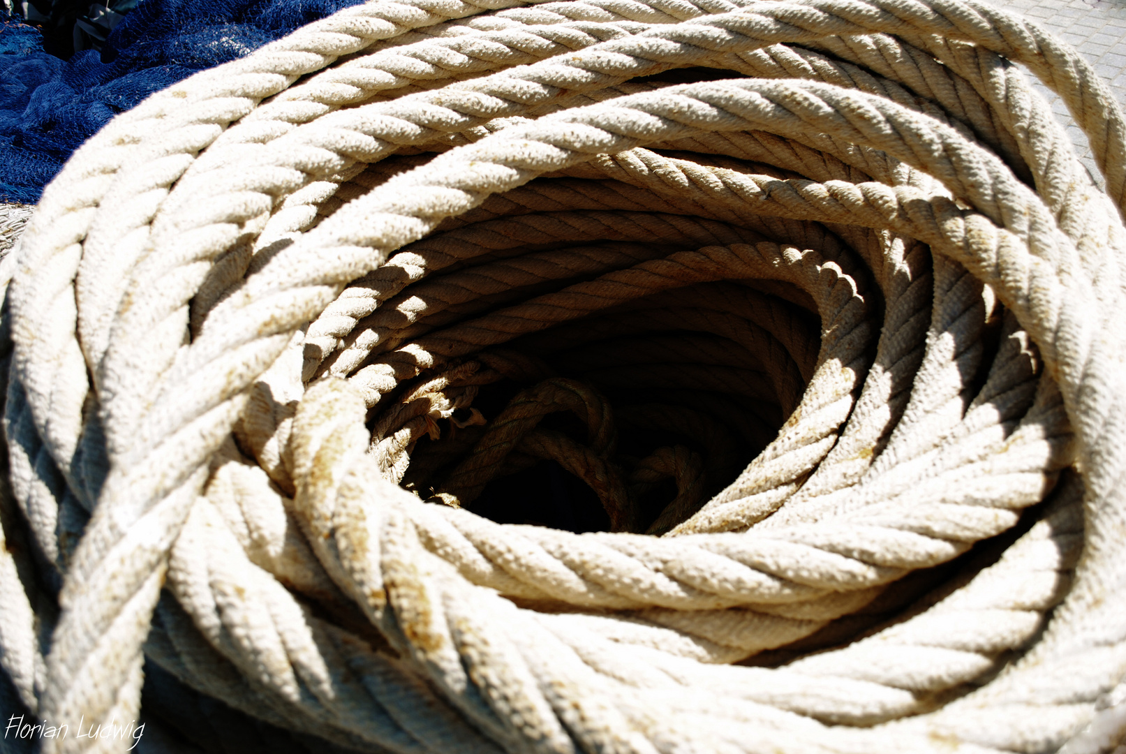 A Rope Near The Sea