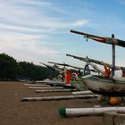 A row of fisherman boat