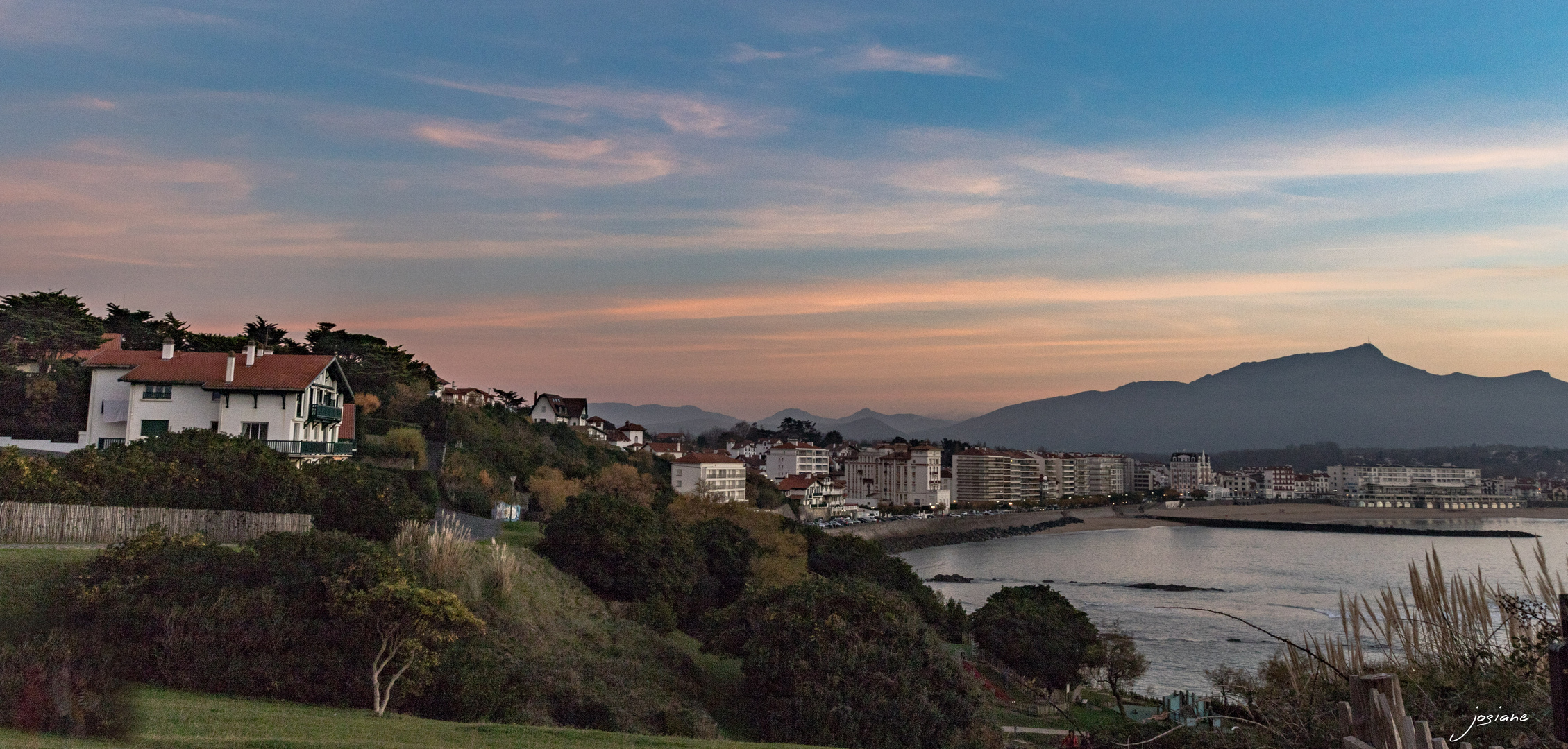 A SAINT JEAN DE LUZ SAINTE BARBE photo et image nature, plage