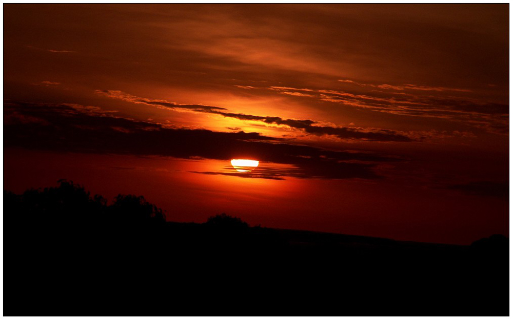 A Salute To The Northern Territory At Sunset. Story as usual..