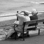 A seat by the sea