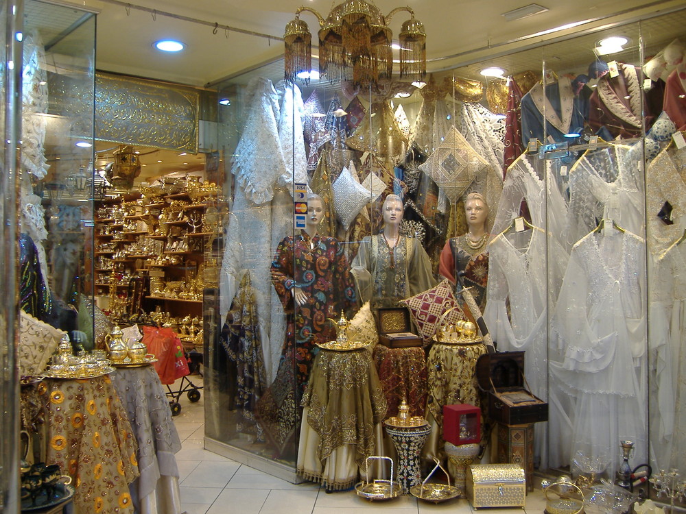 A  shop of the Syria's oldest market, Souk Al-Hamedieh