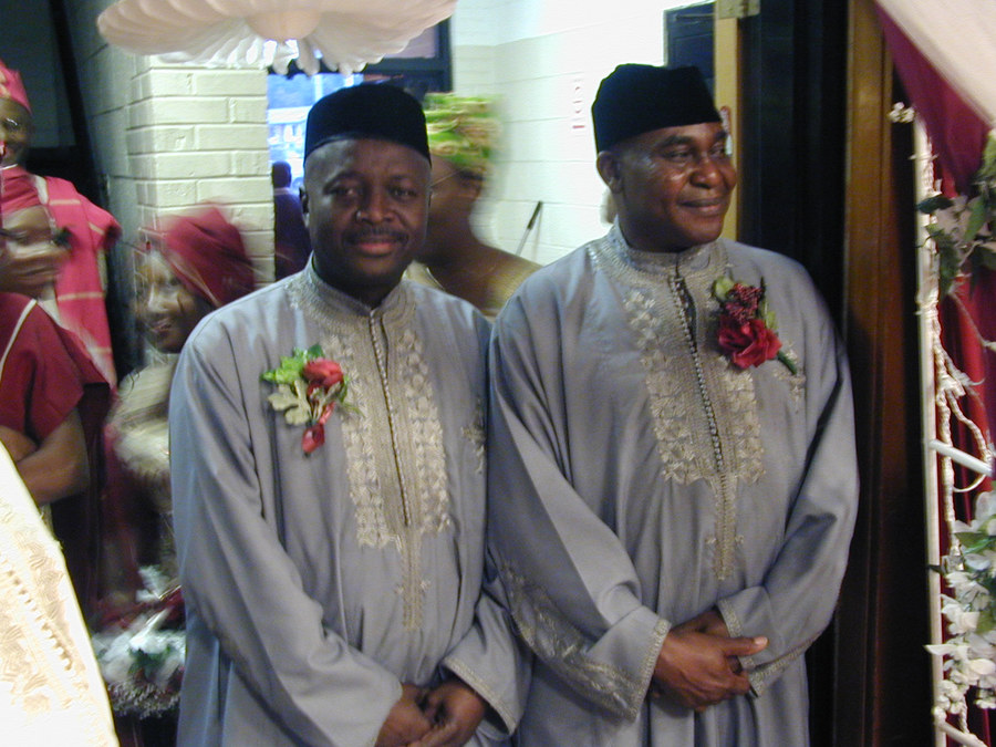 A SIERRA LEONEAN WEDDING OFFICIALS