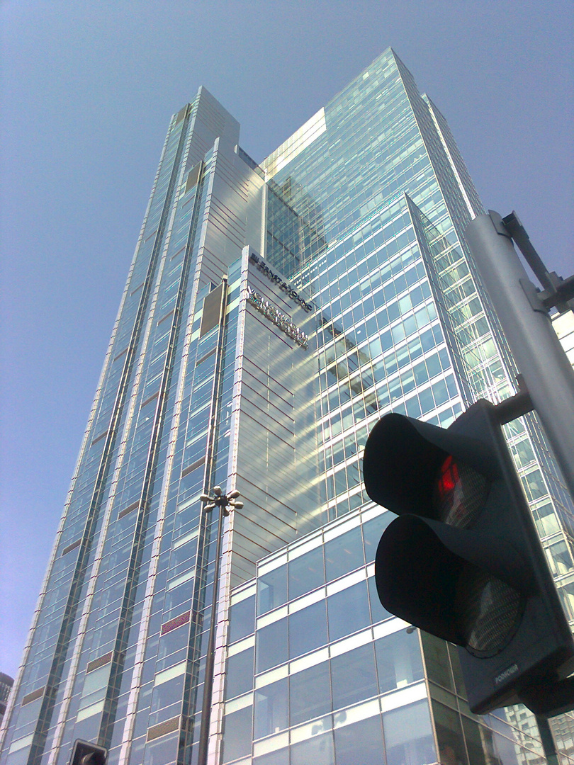 A skyscraper in Warsaw