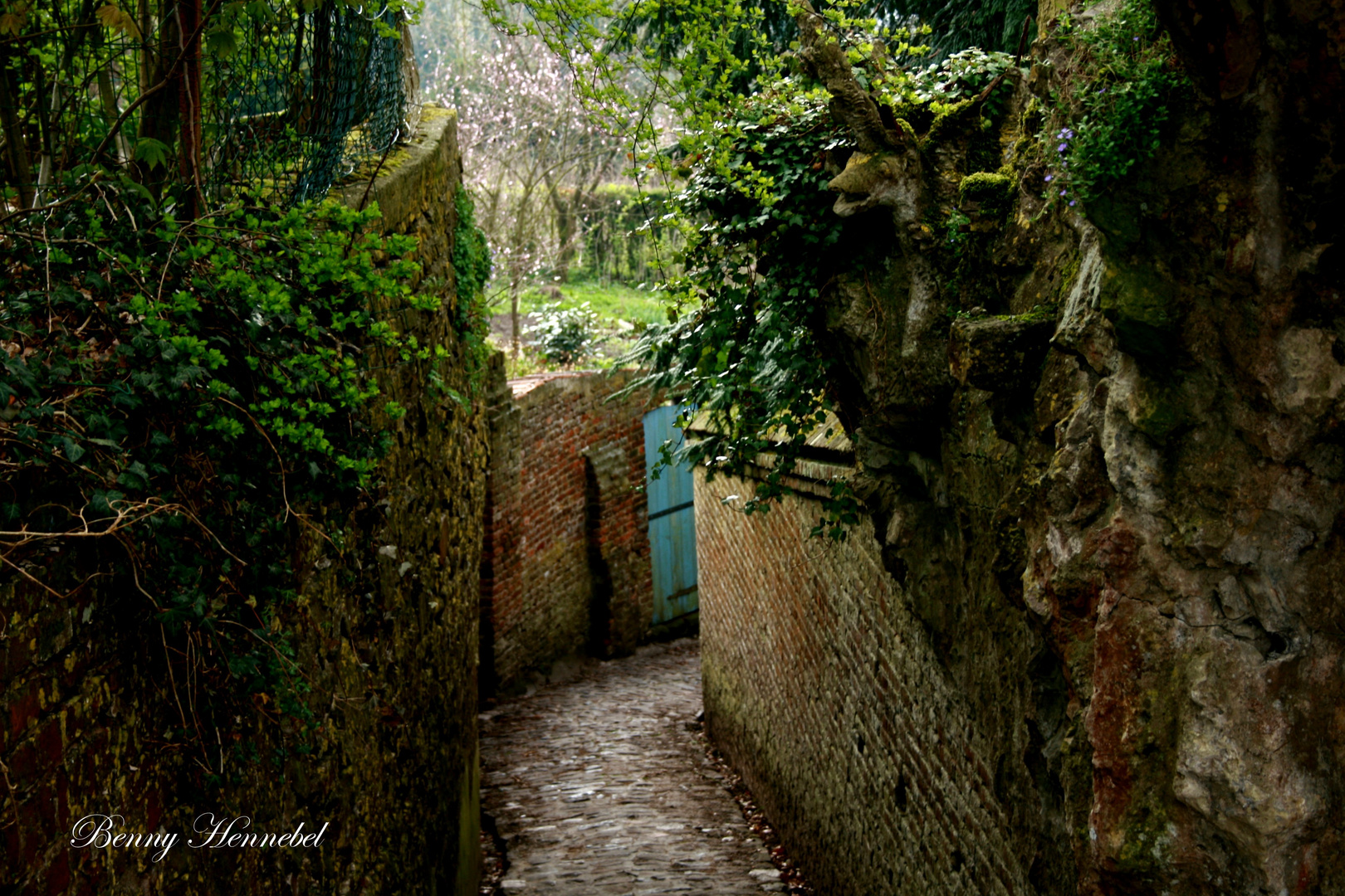 A small street of Cassel North France