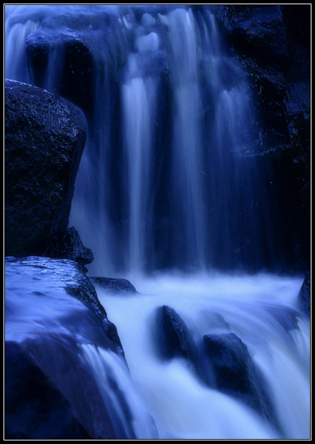 A small waterfall