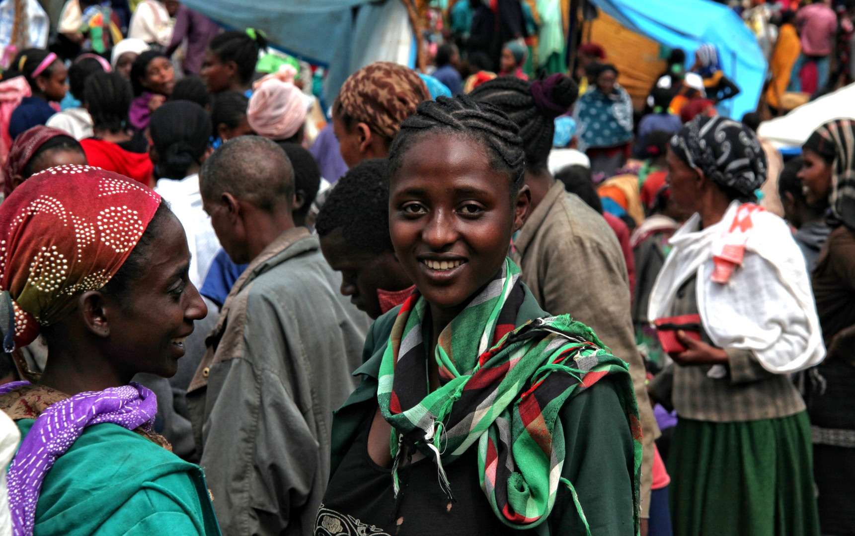 A smile in the crowd