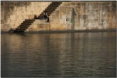 A solas con la caña, a la orillita del Guadalquivir