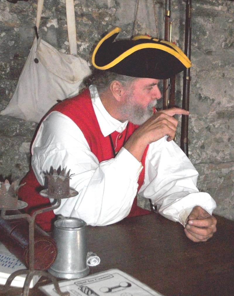 A soldier of Fort Matanzas