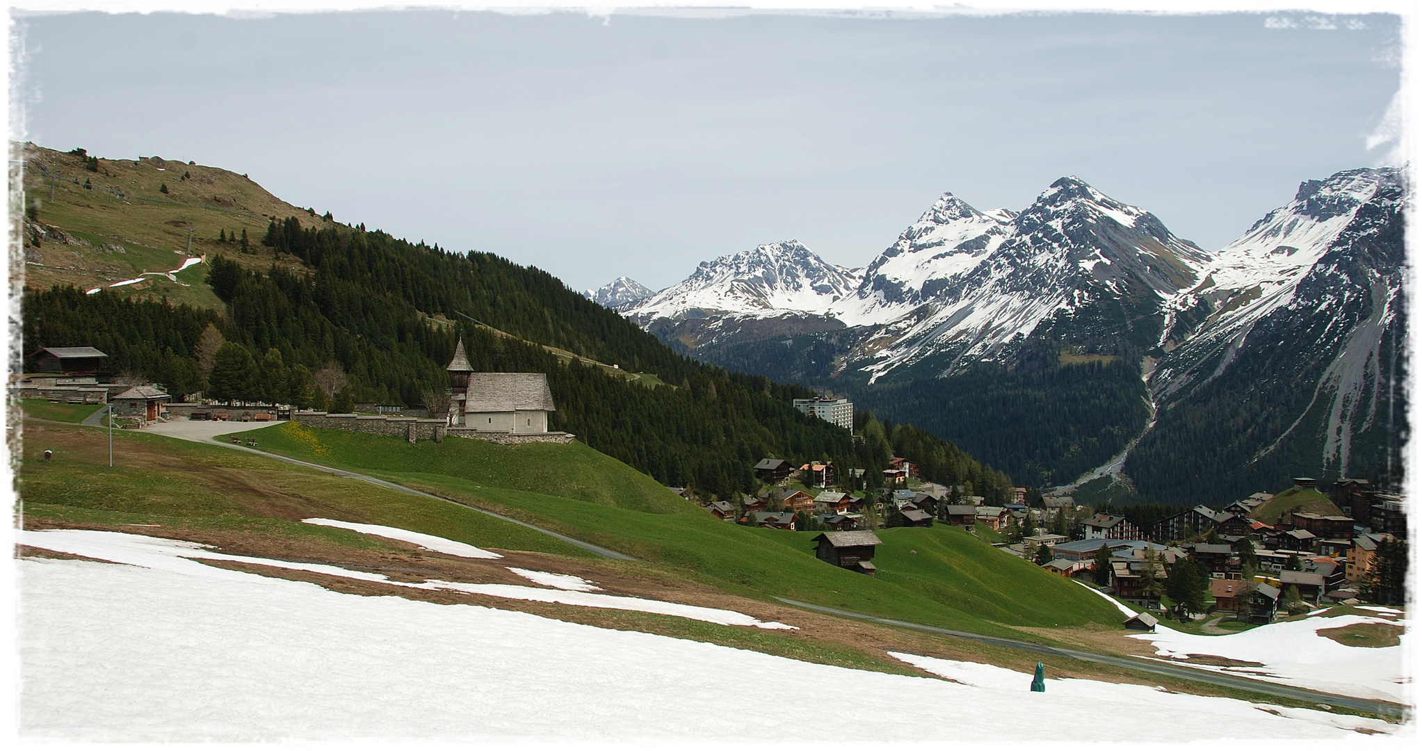 a sonnagskircherl: das bergkirchli